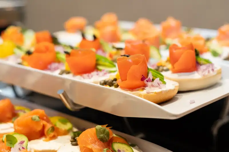 Refreshments arranged for forum attendees.