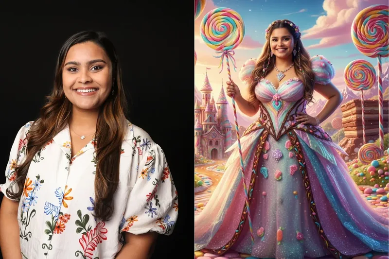 AI photo booth custom portrait output at an Orlando brand activation