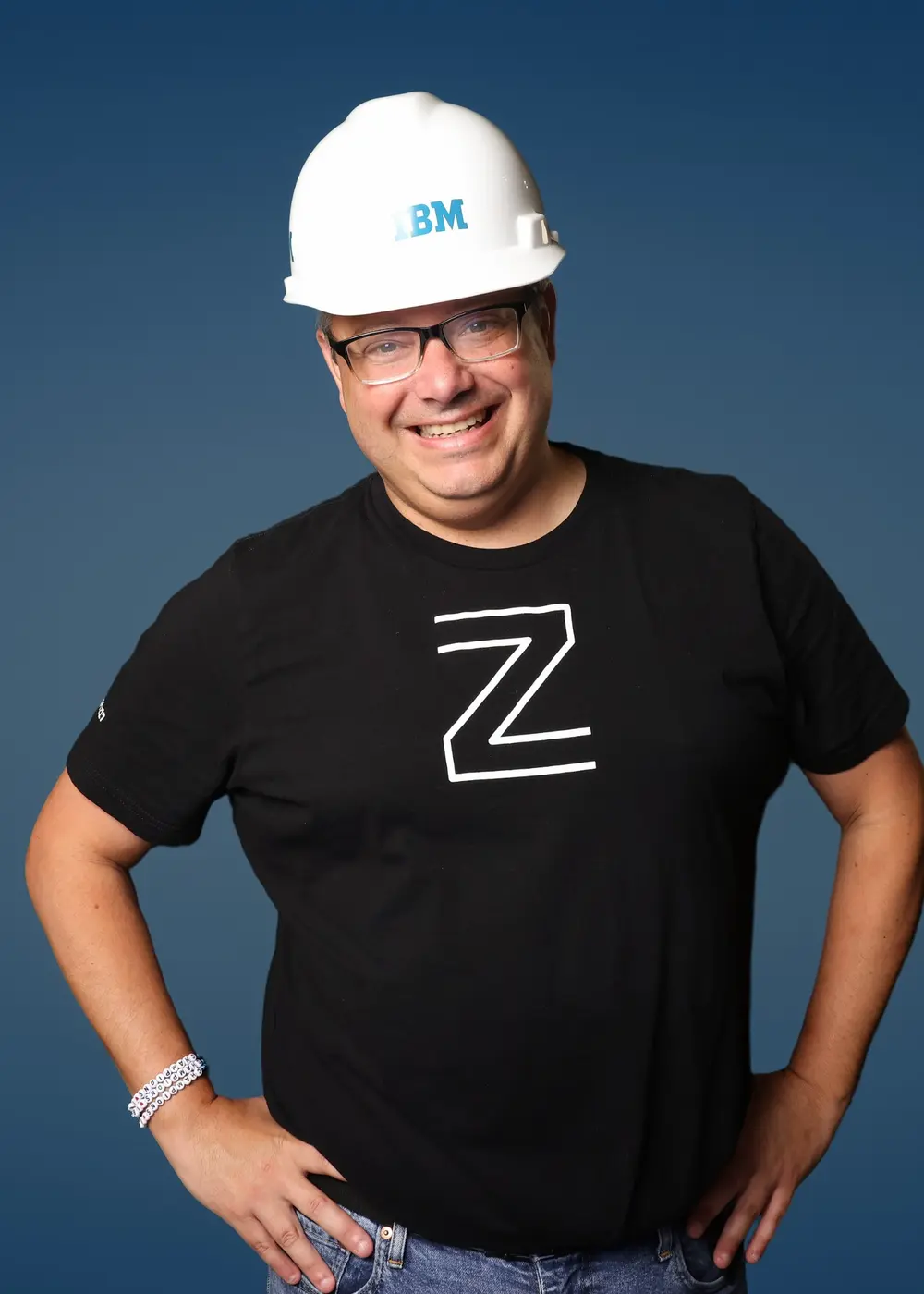 IBM TechXchange attendee portrait created by the conference headshot booth